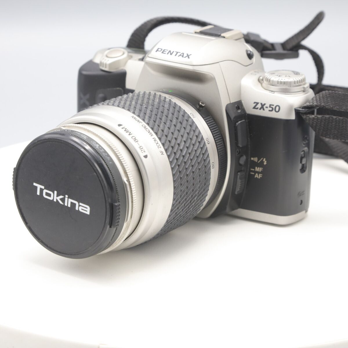 PENTAX ZX-50 with TOKINA 28-50 f3.5-5.6 zoom LENS for Parts PENTAX ZX-50 with TOKINA 28-50 f3.5-5.6 zoom LENS for Parts