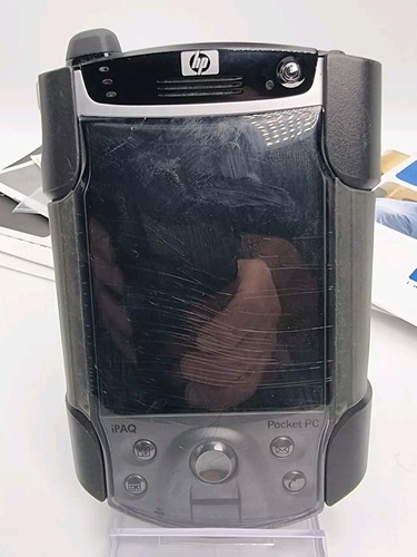 HP iPAQ H5450 Etui i instrukcje PDA Niesprawdzone do części zamiennych lub naprawy - Zdjęcie 11 z 14