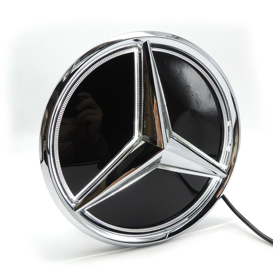 Sliver Star Light Emblem For Mercedes-Benz 05-11 B-Class W245 B160 B180 B200 - Image 3 of 3