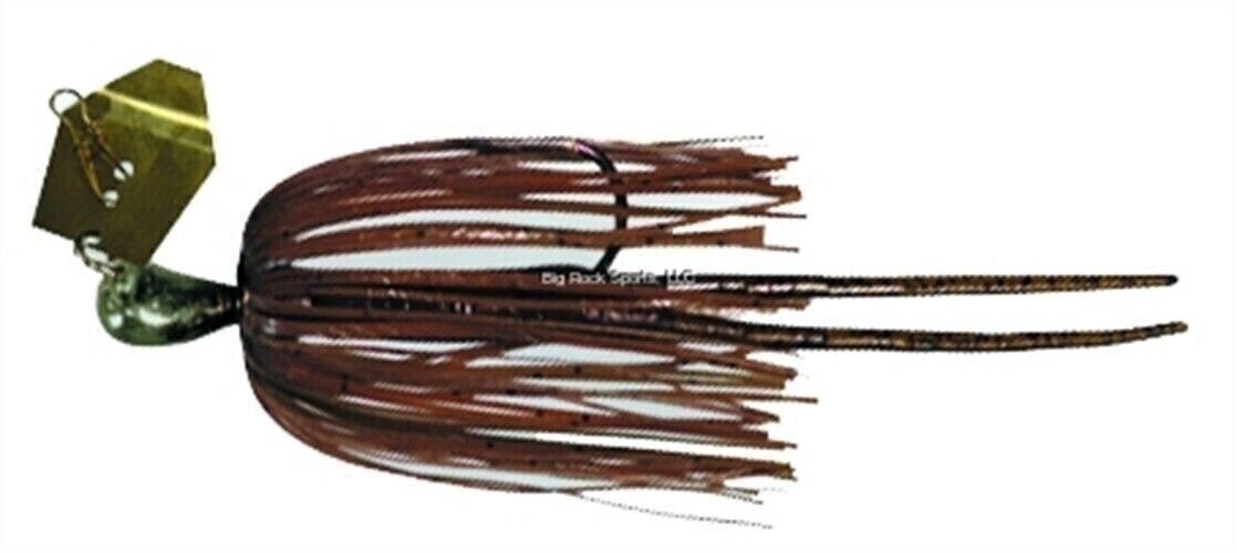Z-Man CB12-19 Original Chatterbait Bladed Swim Jig, 4 1/2", 1/2 oz Brown/Black - Image 1