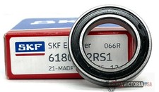 SKF 61800 2RS DEEP GROOVE BALL BEARING, RUBBER SEALED 6800 2RS 10x19x5 mm