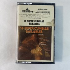 14 Super Cumbias Bailables - Various Artists Cassette, 1982, EMI Records 