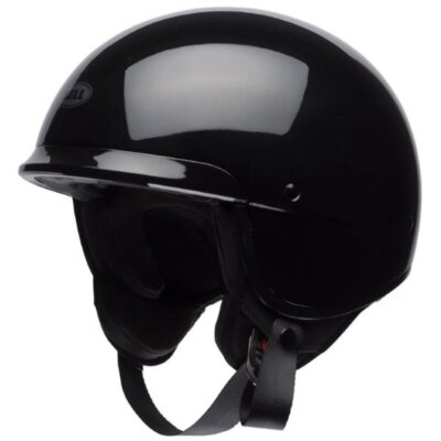 Bell Scout Air Jethelm Motorradhelm Peak Plain Gloss Black