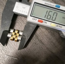 2 x 16mm Link For jubilee bracelet Band 40MM Rolex Watch Bracelet PUSH PIN