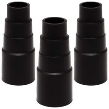 3 Gummimuffe Stufen Adapter Verbindung f&uuml;r Industriestaubsauger Elektrowerkzeug