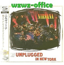 Nirvana SEALED BRAND NEW SHM-CD "MTV Unplugged In New York" Live 1993 Japan OBI*
