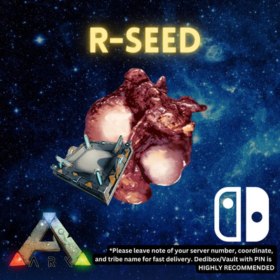 ARK PVE NINTENDO SWITCH R-SEED + FREE TEK CROP PLOT