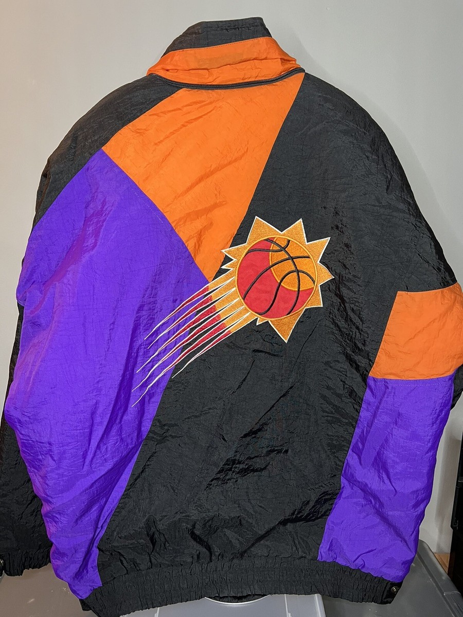 Vintage 90's Phoenix Suns APEX Jacket NBA Bomber NBA Over Print