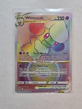 whimsicott vstar pokemon card value Holofoil Play Pokemon Whimsicott VSTAR (065/172 Play Pokemon Prize Pack  Series 2 Special Print)