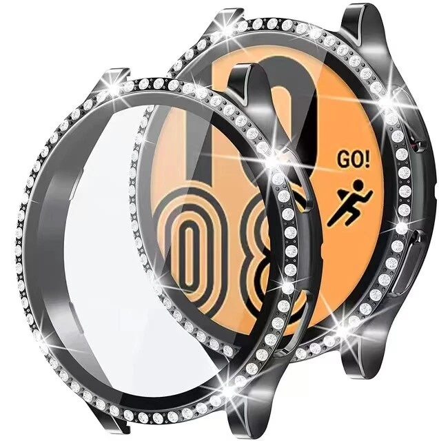 Funda protectora de pantalla de vidrio diamante para Samsung Galaxy Watch 4 40 mm 44 mm Foto 3 de 4