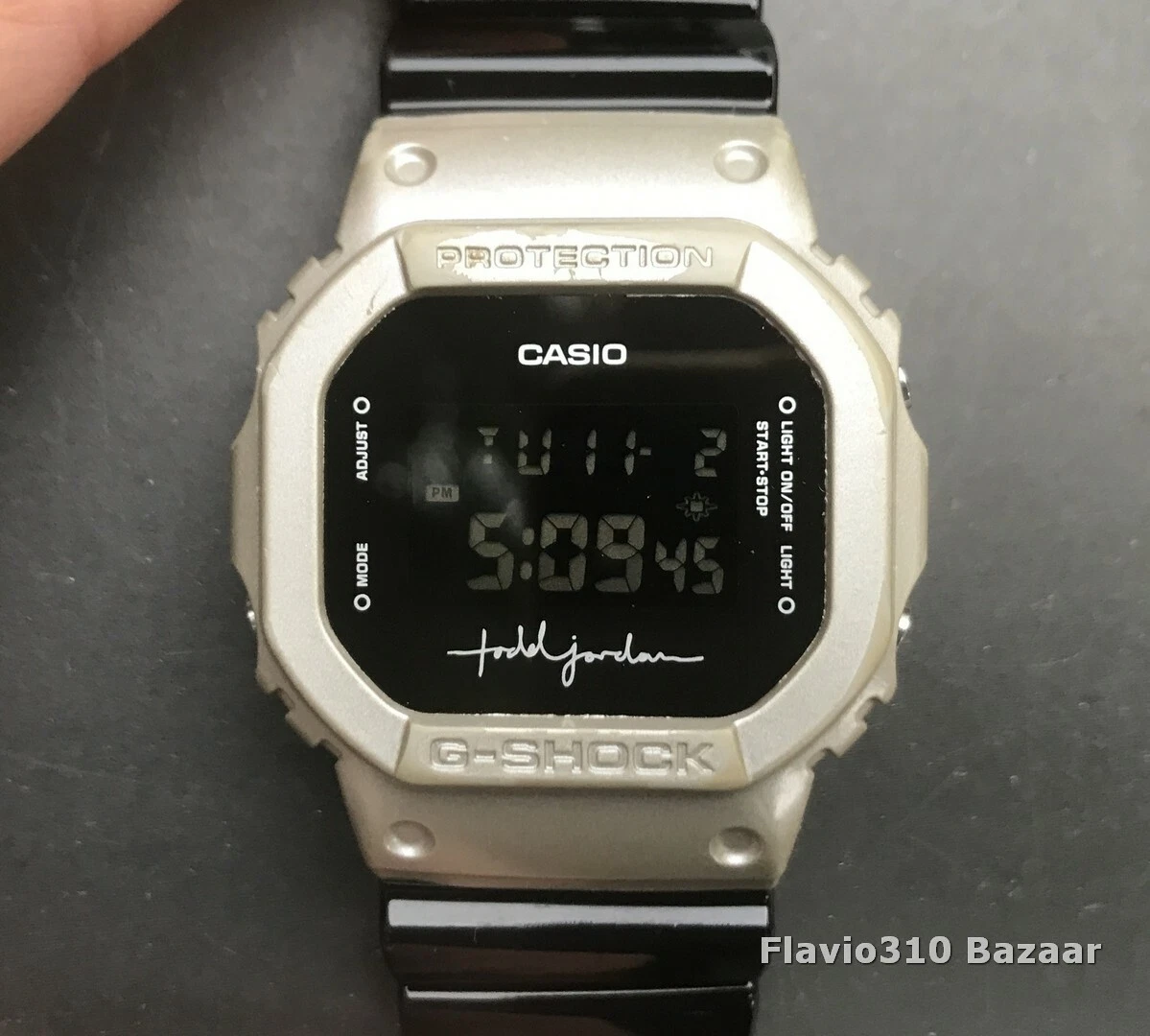 Casio G SHOCK DW 5600TOD 1545 Todd Jordan Collaboration New Battery