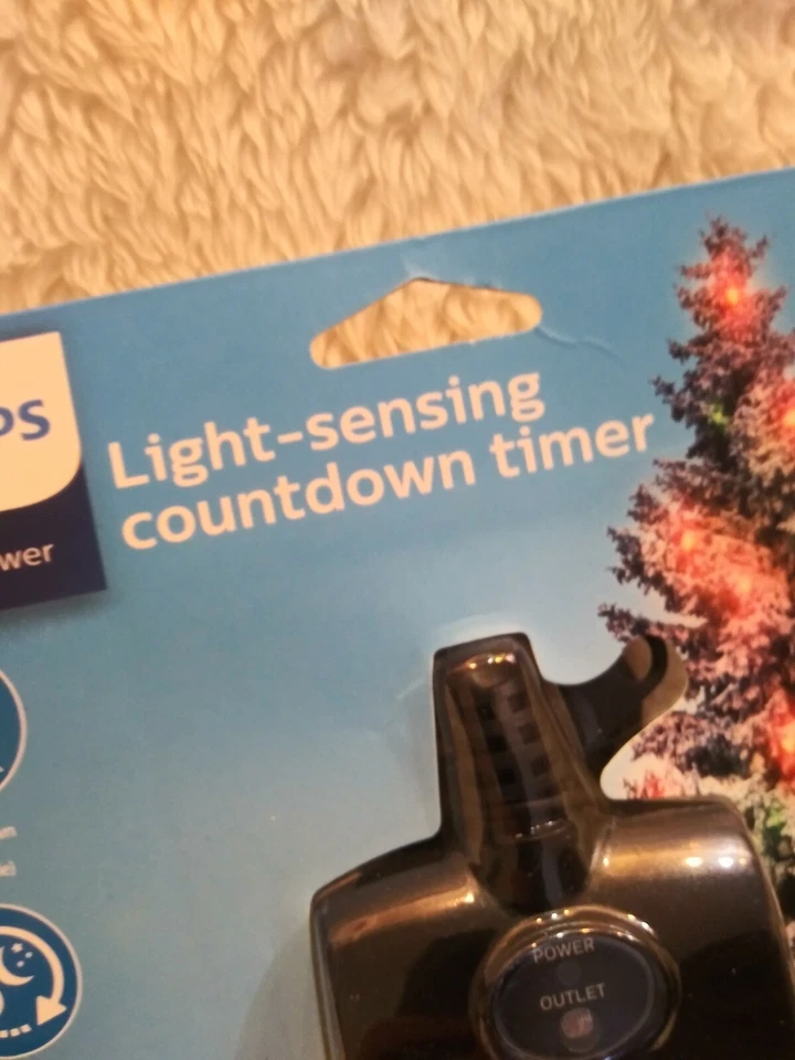 Philips Dusk 2 Dawn Light Sense Temporizador de cuenta regresiva Exterior Resistente al agua 2 salidas Foto 3 de 4