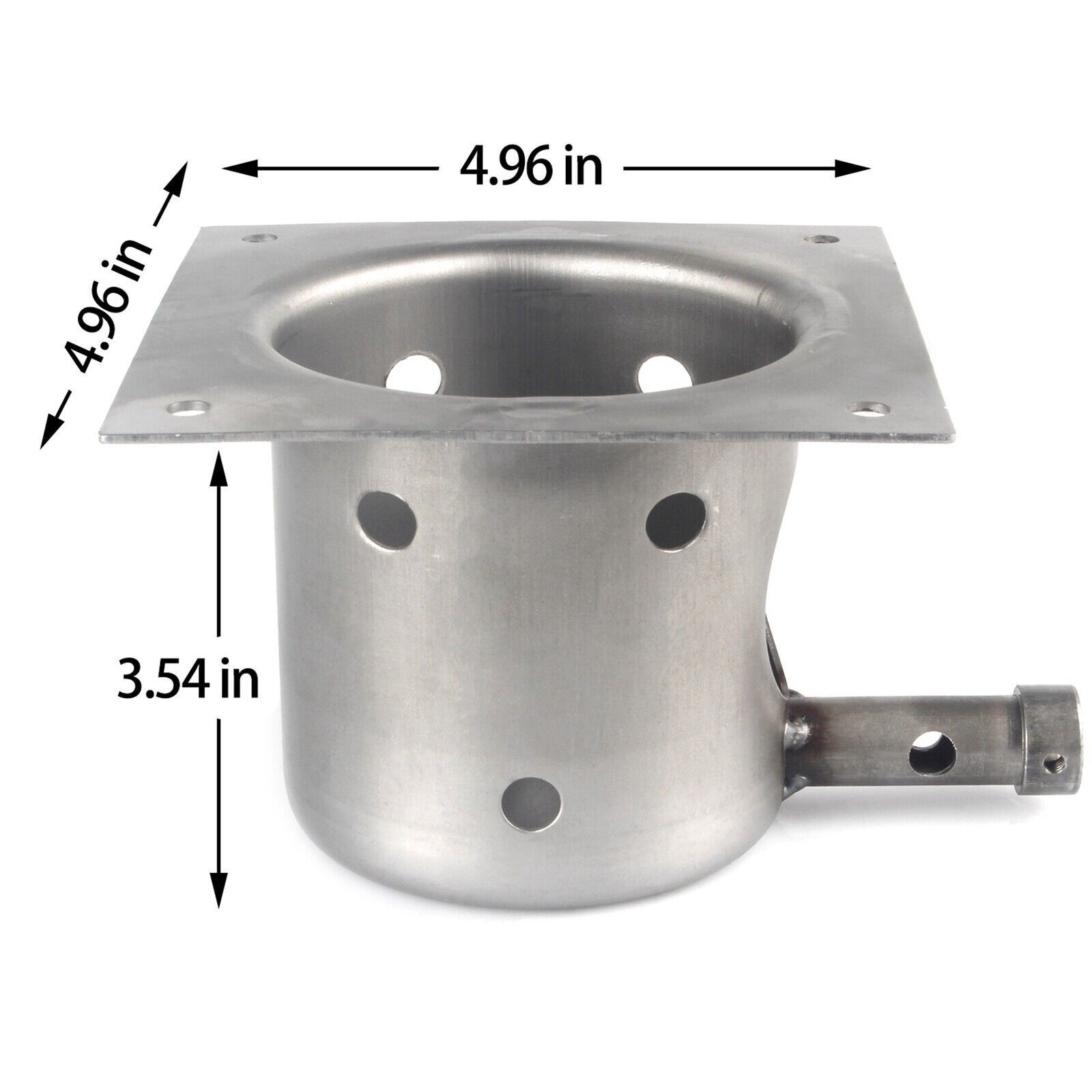 Stainless Steel Fire Burn Pot Replacement for Traeger & Pit Boss Pellet Grill