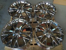 Chrome 19x8.5 20x10 C7 Z06 Zo6 Style Corvette Wheels Fits 2014-2019 Stingray