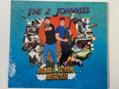 THE 2 JOHNNIES CD Small Town Heroes 17 track extended edition in a digi pack 2fm