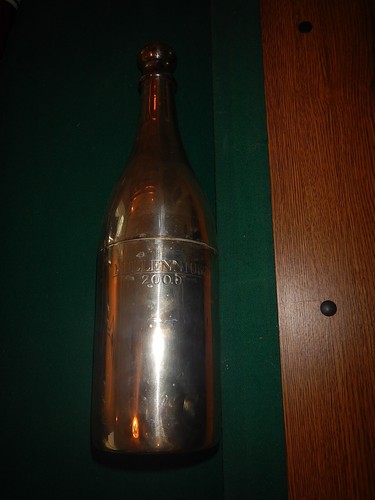 Two's Company Silver Plated Brass Millennium 2000 3-part Champagne Bottle Cooler - Picture 2 of 7