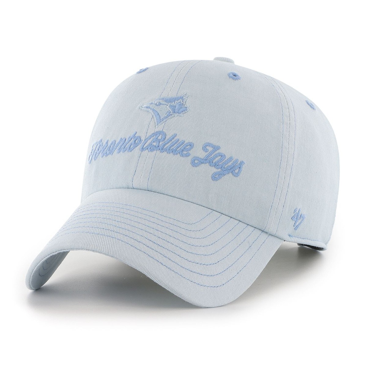 47 Clean up Women's Toronto Blue Jays Haze Light Blue Adjustable