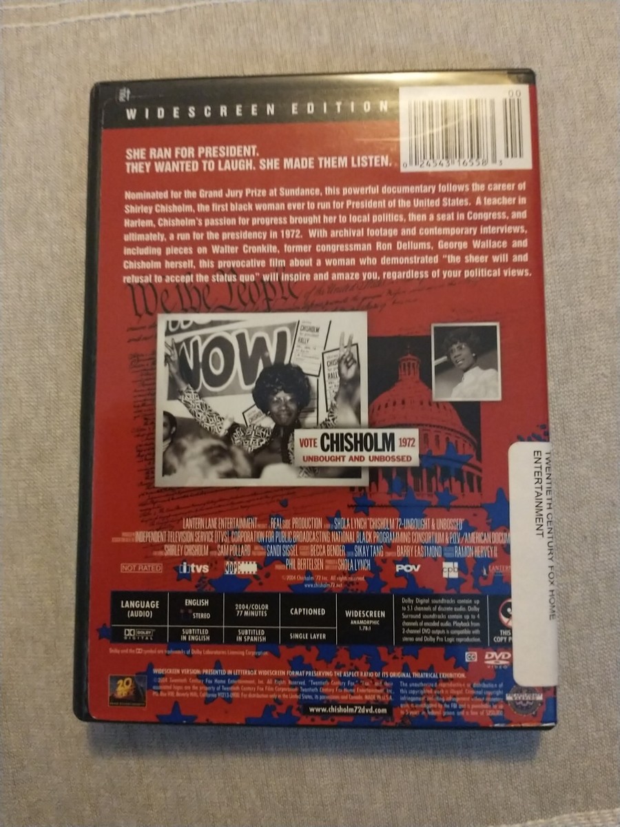 (未使用･未開封品)Chisholm 72: Unbought &amp; Unbossed [DVD] Chisholm '72 - Unbought and Unbossed | Women Make Movies