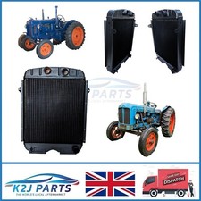 Radiator Assembly For Fordson Super Major Tractor Cooling Rad with Drain Tap