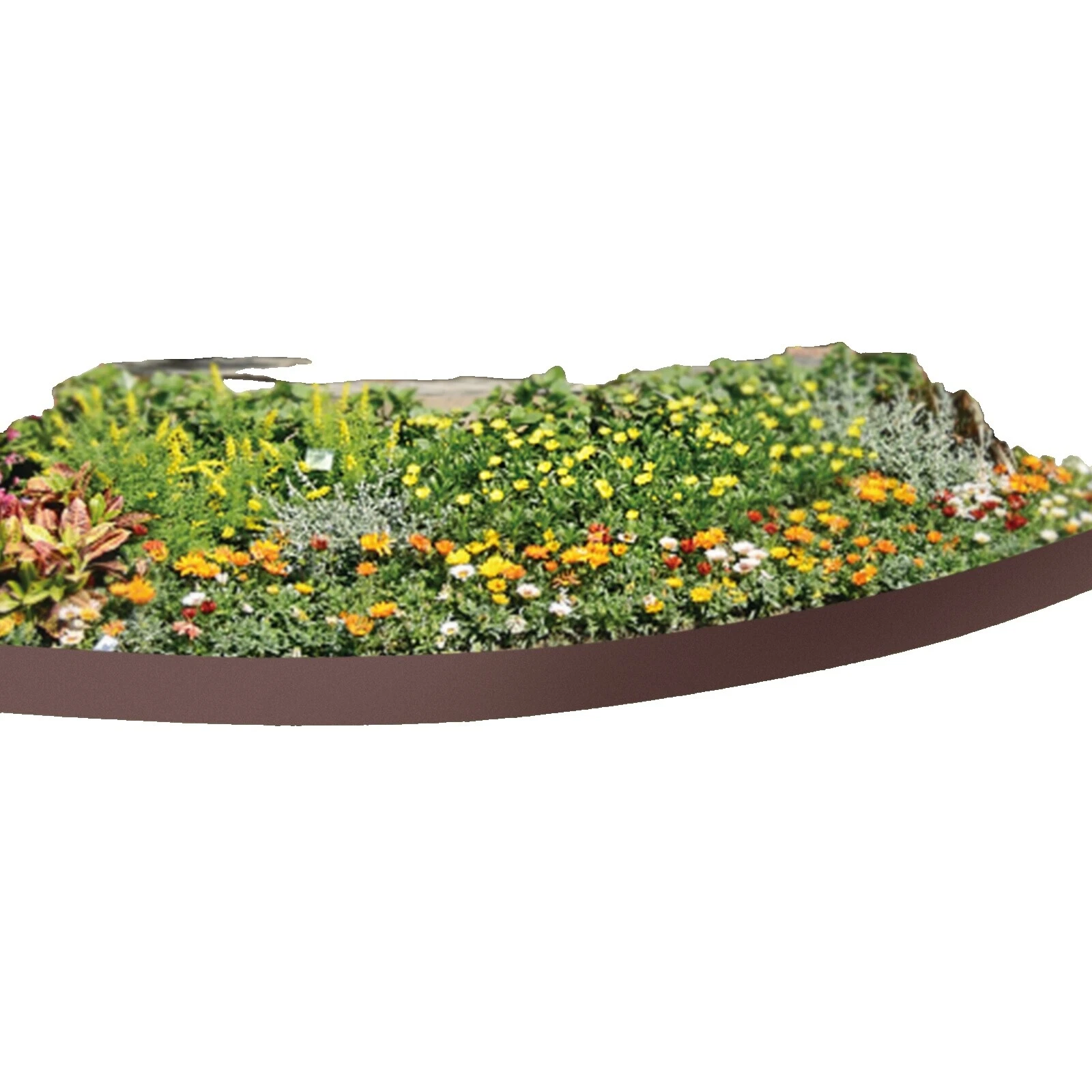 Ribete de jardín de acero