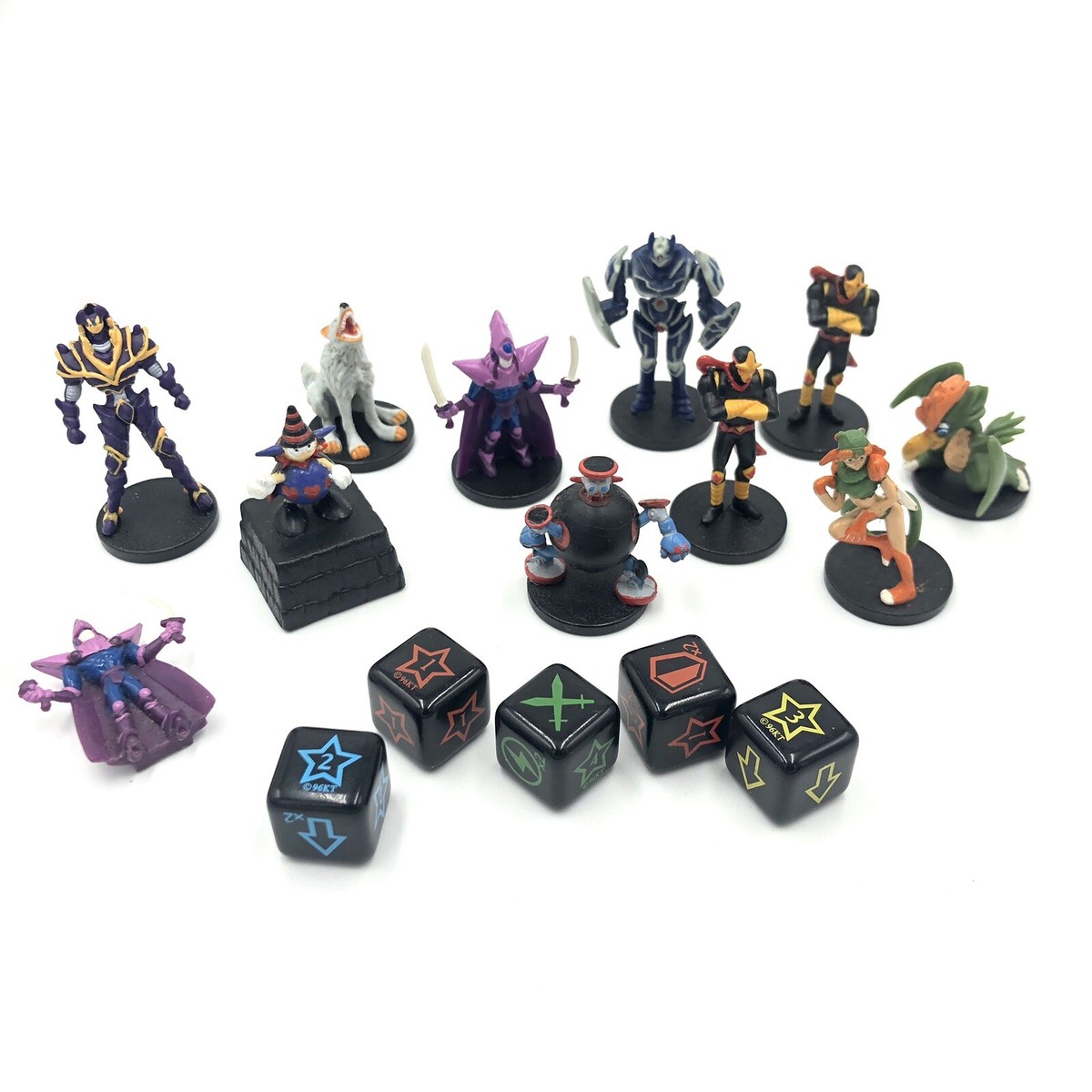 Lot of YuGiOh Dungeon Dice Monsters Dice and Figures 96KT | eBay