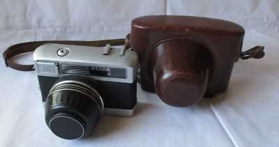 Kamera Werra 2 + Objektiv Carl Zeiss Jena Tessar 2.8/50 Q1 mit 