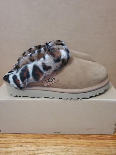 Ugg Women's Cluggette leopard Slippers 