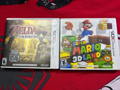 Nintendo3DS GAME LOT OF 2. Zelda &. Super Mario 3D Land