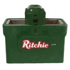RITCHIE OMNI FOUNT 2 GREEN   AUTOMATIC LIVESTOCK WATERER CATTLE HORSE - HEATED