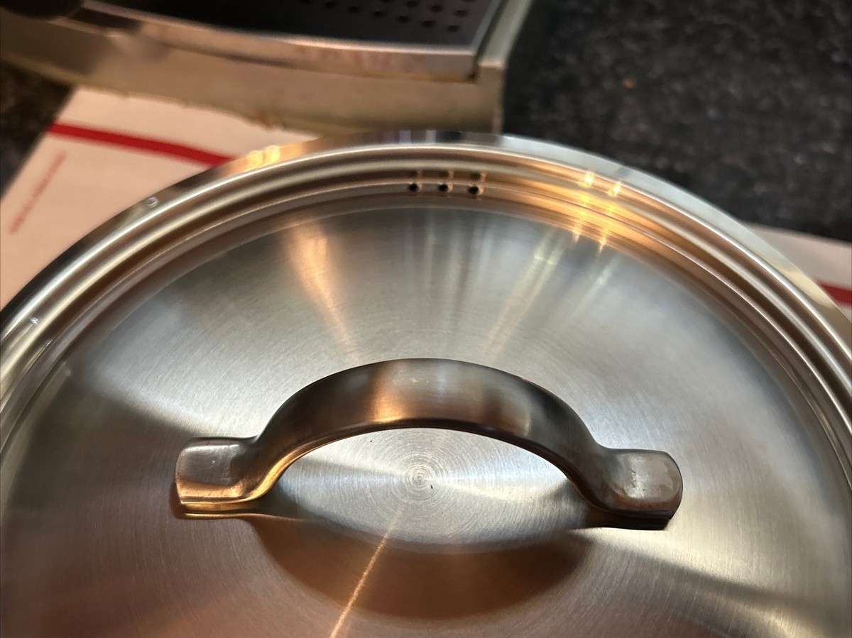 Crobell 3.4 Qt Sauce pot 3 Ply Premium Grade 304 Stainless Steel