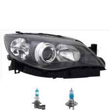 Scheinwerfer links Schwarz inkl. Premium Lampen für Subaru Impreza Schrägheck GR