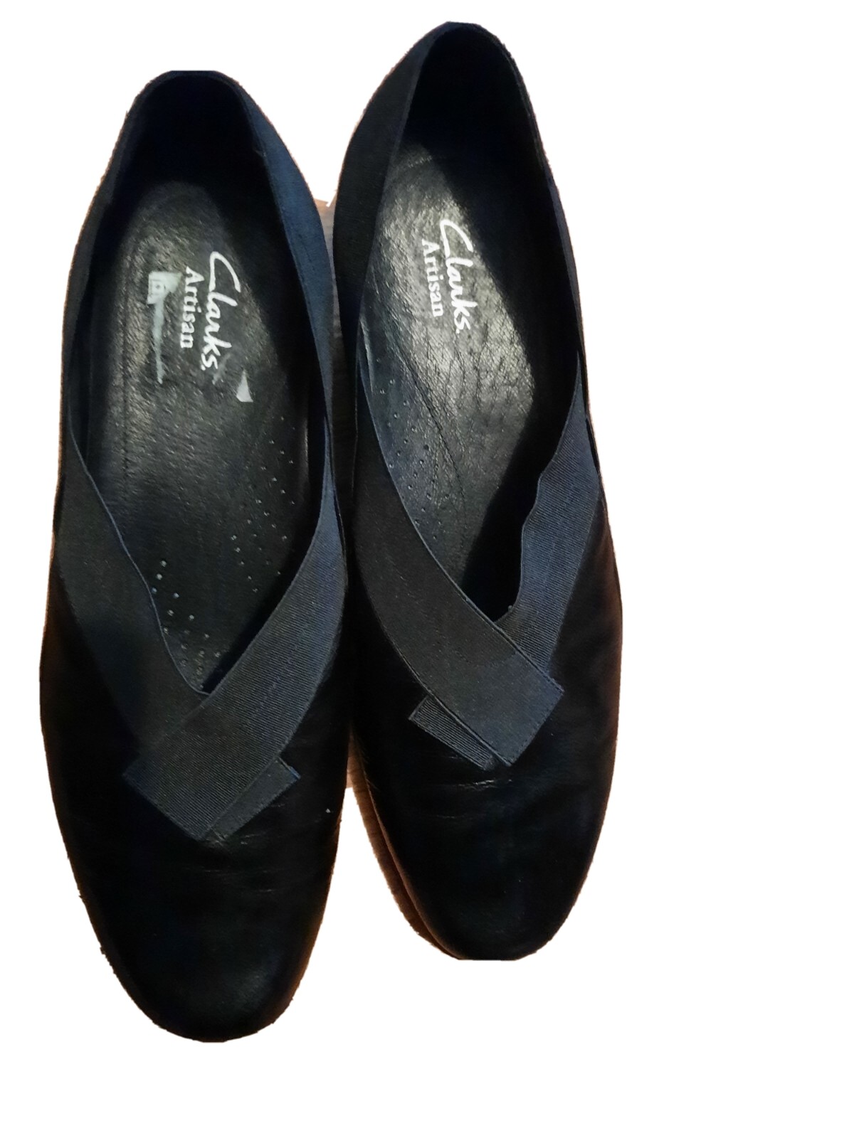 clarks heels for women black