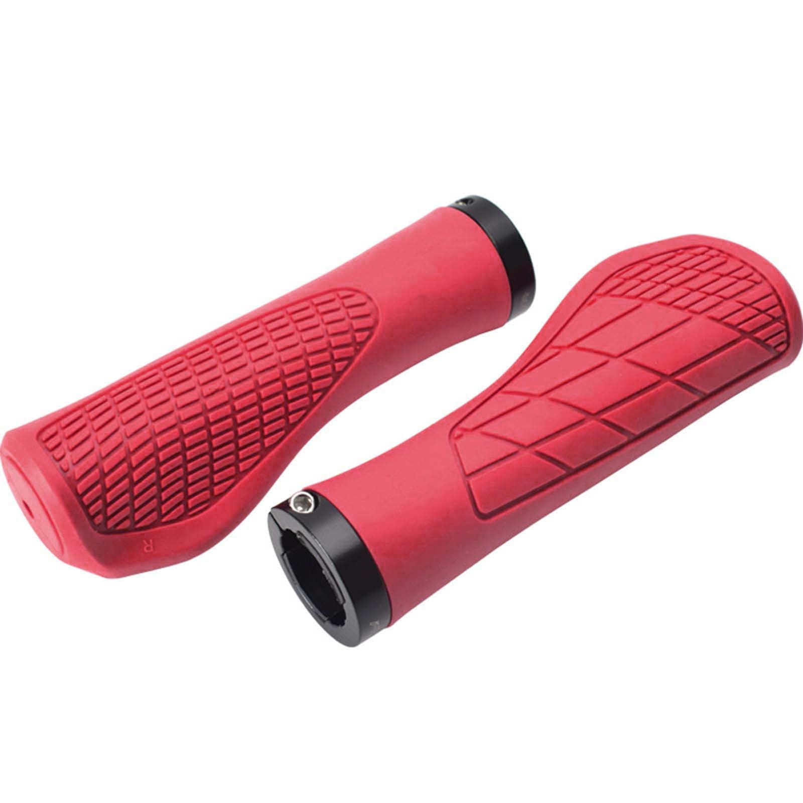 Bike Handlebar Grips Ergonomic Design Lockon Bicycle Mountain Bike