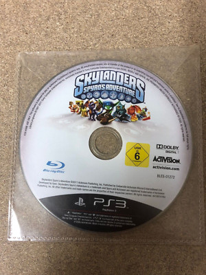 SKYLANDERS SPYRO'S ADVENTURE PLAYSTATION 3 PS3 game CD only ita