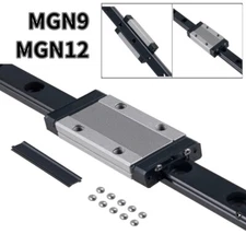 MGN9 MGN12 Linear Sliding Rail Guide with MGN9H MGN12H Block for 3D Printer CNC