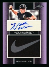2019 LEAF PERFECT GAME NATE WOHLGEMUTH RC 