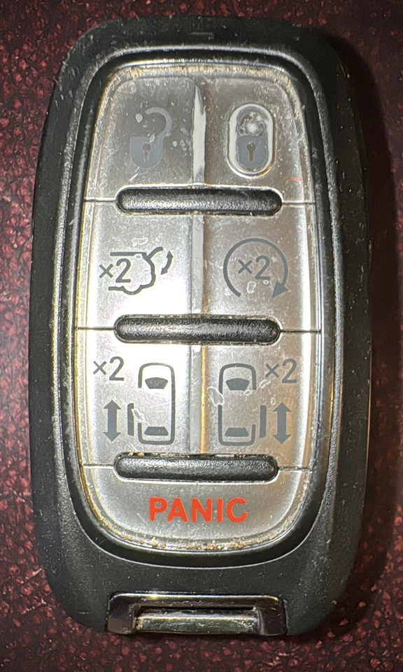 Llavero Chrysler M3N-97395900 para Chrysler Pacifica Voyager USADO llave inteligente Foto 3 de 4