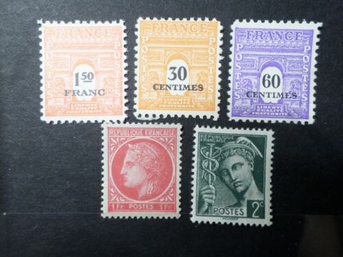 FRANCE - LOT timbres années '40, types (H), neufs** LUXE - Photo 1/1