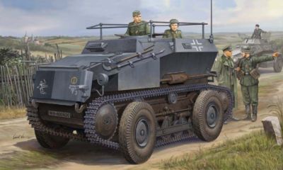 Hobbyboss 82491 - 1:35 German Sd.Kfz.254 Tracked Armoured car- Neu