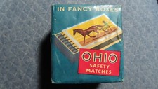 1963 Blue Tip Matchbox package of 10 Excellent  sports, horses, ships, others 