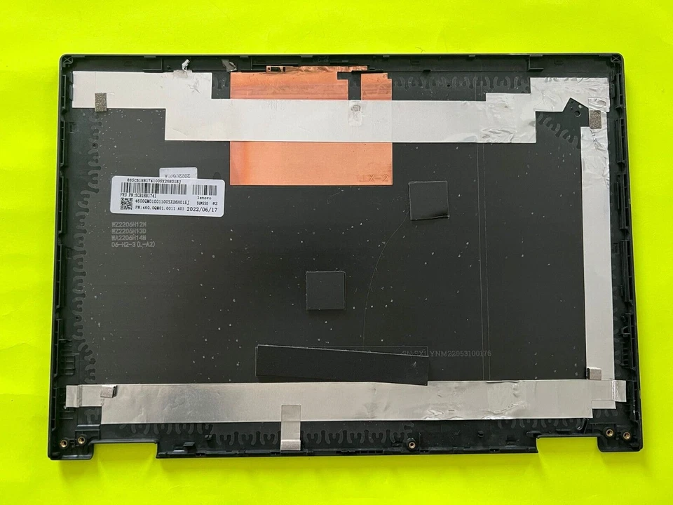 460.0QM01.0011 5CB1H81741 Lenovo ThinkPad X13 Yoga Gen 3 LCD Tapa Trasera Estuche Foto 3 de 4