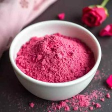 Masque facial bio de pétales de rose séchés en poudre pur sans charges de qua...