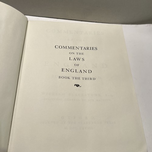 Blackstone Laws Of England Vol. III Leatherbound - Legal Classics Library - Picture 9 of 17