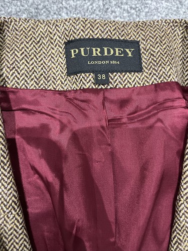 Gilet uomo Purdey Mayfair - Teviot - taglia 38 nuovo - prezzo consigliato £495 - Foto 3 di 11