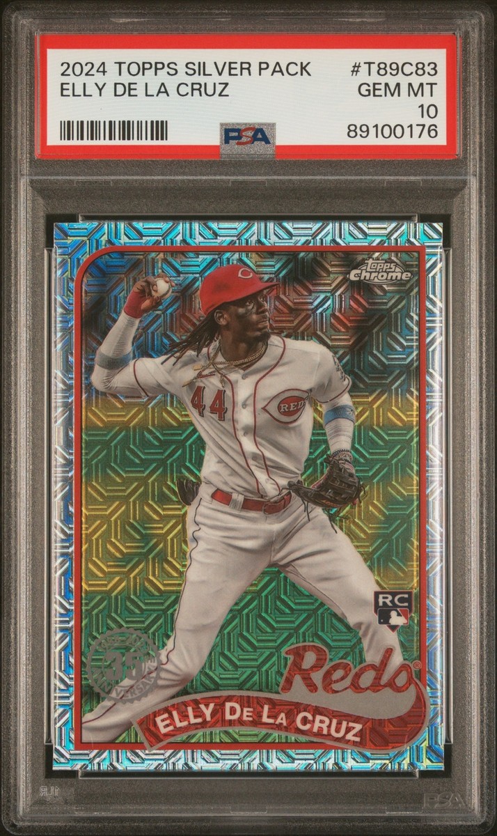 2024 Topps Elly De La Cruz #T89C-83 PSA 10 35th Anniversary 2024 Topps Elly De La Cruz #T89C-83 PSA 10 35th Anniversary