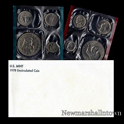 1977 P+D U S Mint Set Eisenhower Kennedy Washington Roosevelt Jefferson Lincoln