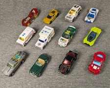 Toy Car Lot Of 12 Hot Wheels Matchbox Unbranded Used