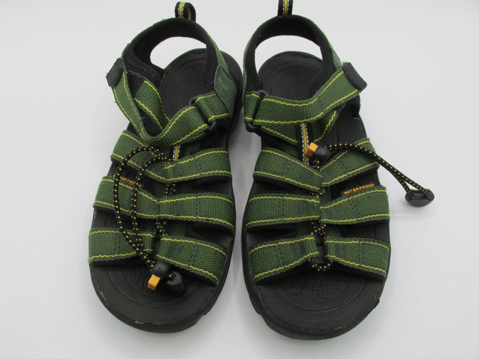 SANDALI DA PESCATORE KEEN NEWPORT H2 TAGLIA 3 VERDI SCARPE IMPERMEABILI DA TREKKING RAGAZZO!