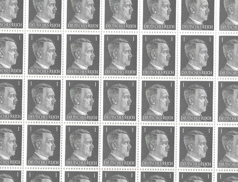 Hoja de sellos MNH / Adolf Hitler PF01 Sc 506 / Tercer Reich Alemania / Edición 1941 Foto 2 de 3