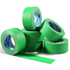 Green Painters Tape,2 inch x 60 Yards x 6 Rolls (360 2, 60 yards, 